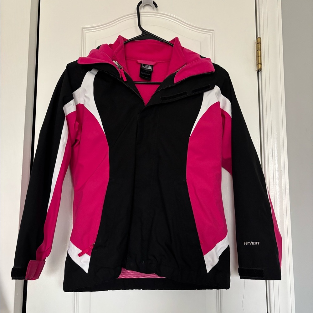 The North Face Pink and Black Jacket